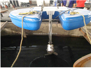 潛水攪拌機漂浮式安裝