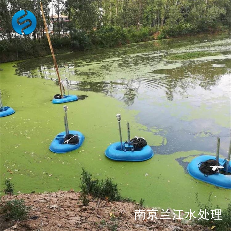 浮筒潛水曝氣機安裝圖