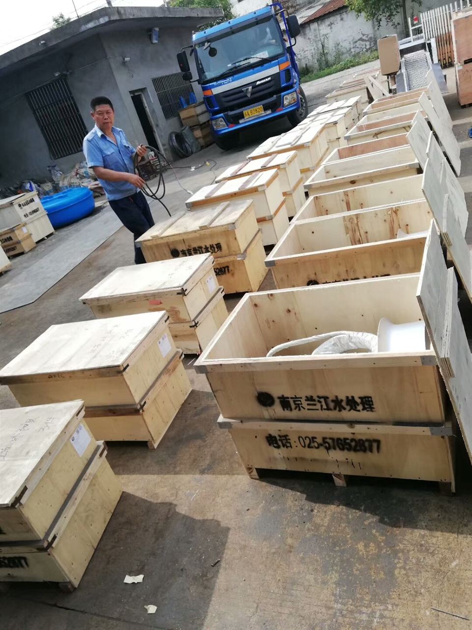 蘭江QJB1.5/4-1400/2-36缺氧池低速推流器，潛水推流器示例圖6