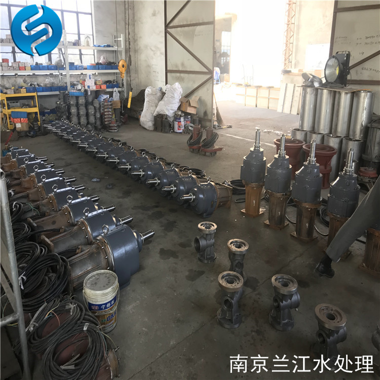 蘭江QJB1.5/4-1400/2-36缺氧池低速推流器，潛水推流器示例圖3